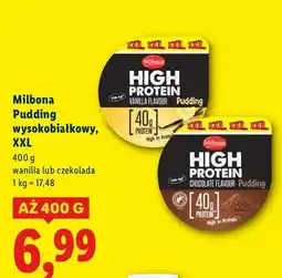 Lidl Pudding Milbona High Protein XXL waniliowy oferta