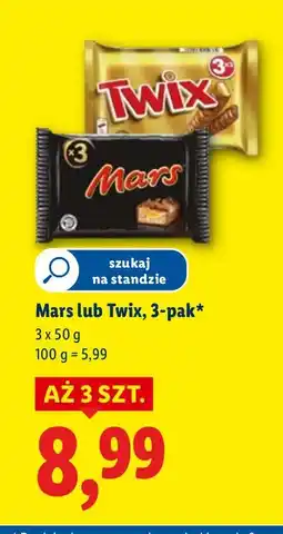 Lidl Baton Twix 3-pak oferta