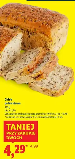Lidl Chleb pelen ziaren Lidl oferta