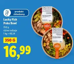 Lidl Danie gotowe Lucky Fish Poke Bowl różne rodzaje oferta