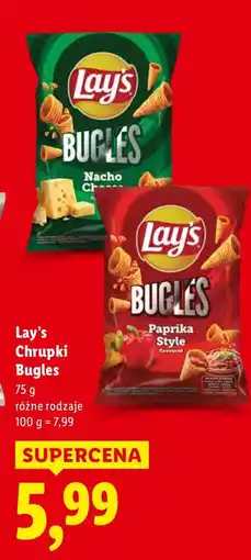 Lidl Chrupki Lay's Bugles oferta