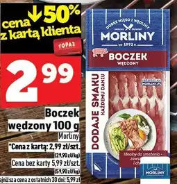 Topaz Boczek wędzony Morliny oferta