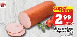 Topaz Kiełbasa szynkowa z pieprzem Pekpol oferta