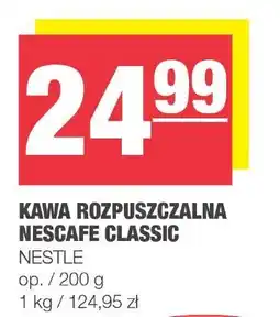 Spar Kawa rozpuszczalna Nescafe Classic Nestle oferta