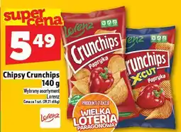 Topaz Chipsy Crunchips papryka Lorenz oferta