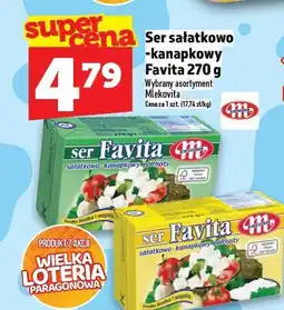 Topaz Ser sałatkowo-kanapkowy Favita Mlekovita oferta