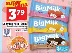 Topaz Lody Big Milk Unilever oferta