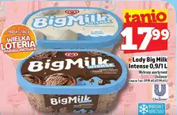 Topaz Lody Big Milk Intense Unilever oferta