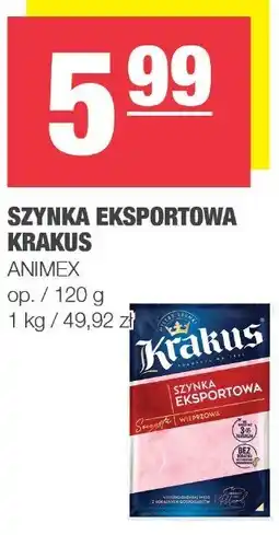 Spar Szynka eksportowa Krakus oferta