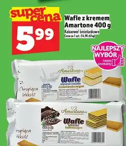Topaz Wafle z kremem Amartone oferta