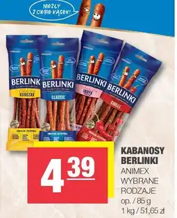 Spar Kabanosy Berlinki oferta