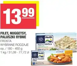 Spar Filet, nuggetsy, paluszki rybne Frosta oferta