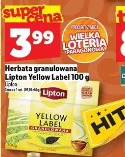 Topaz Herbata granulowana Lipton Yellow Label oferta