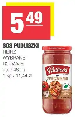 Spar Sos pudliszki Heinz oferta