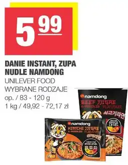 Spar Danie instant zupa nudle Namdong oferta