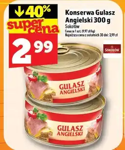 Topaz Konserwa gulasz angielski Sokołów oferta