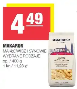 Spar Makaron Makłowicz i Synowie oferta