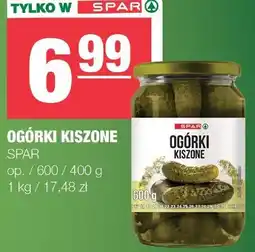 Spar Ogórki kiszone Spar oferta