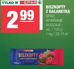 Spar Biszkopty z galaretką Spar oferta