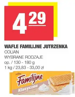 Spar Wafle Familijne jutrzeńka Colian oferta