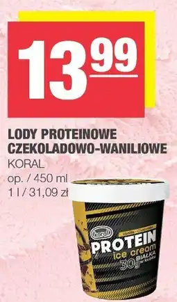 Spar Lody proteinowe czekoladowo-waniliowe Koral oferta