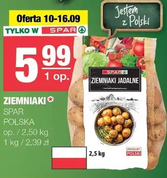 Spar Ziemniaki Spar oferta