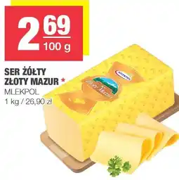Spar Ser żółty Złoty Mazur Mlekpol oferta