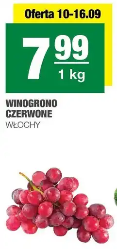 Spar Winogrono czerwone włochy SPAR oferta