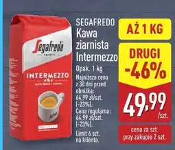 ALDI Kawa ziarnista Segafredo Intermezzo oferta