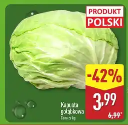 ALDI Kapusta głąbkowa Aldi oferta