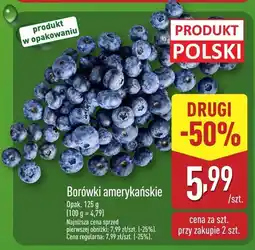 ALDI Borówki amerykańskie Aldi oferta