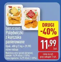 ALDI Polędwiczki z kurczaka panierowane Daylicious oferta