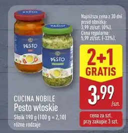 ALDI Pesto włoskie Cucina Nobile oferta