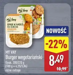 ALDI Burger wegetariański My Vay oferta
