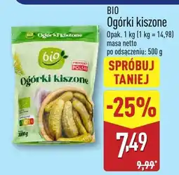 ALDI Ogórki kiszone Bio oferta