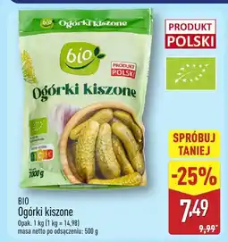 ALDI Ogórki kiszone Bio oferta