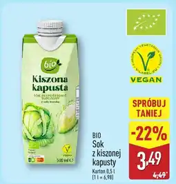 ALDI Sok z kiszonej kapusty Bio oferta
