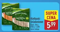 ALDI Kiełbaski śniadaniowe Dolina Dobra oferta