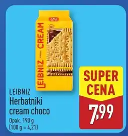 ALDI Herbatniki Leibniz cream choco oferta