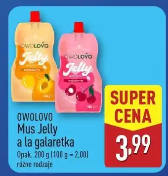 ALDI Mus Jelly a la galaretka Owolovo oferta