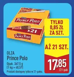 ALDI Czekolada Prince Polo Olza oferta