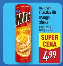 ALDI Ciastka Hit mango shake Bahlsen oferta