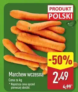 ALDI Marchew wczesna Aldi oferta
