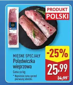 ALDI Polędwiczka wieprzowa MIĘSNE SPECJAŁY oferta