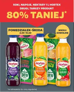 Netto Soki, napoje, nektary hortex oferta