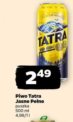 Netto Piwo Tatra Jasne Pełne oferta
