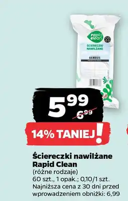 Netto Ściereczki nawilżane rapid clean oferta