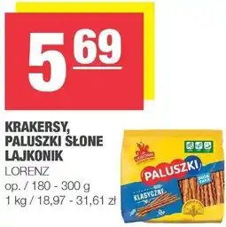 Spar Krakersy, paluszki solone Lajkonik Lorenz oferta