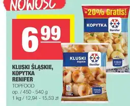 Spar Kluski śląskie, kopytka Renifer Topfood oferta
