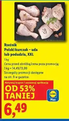 Lidl RZEŹNIK Polski kurczak – uda lub podudzia, XXL oferta